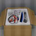 MR CARTOOL V308 Injector Cleaner Machine 4-Cylinder, 110V Injector Cleaner Tester Machine Ultrasonic Fuel System Injection Cleaning Kit for Diesel Gasoline Car Motorcycle