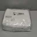 Queen Bed Skirt-Box Spring Cover with 14 Inch Tailored Drop,Wrinkle and Fade Resistant Hotel Wrap Around Bed Skirts,Bed Frame Cover (Horizontal Stripe White, Queen)