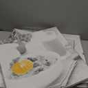 Kitchen Canvas Wall Art Black and White Food Prints Fruit Oranges Art Painting Pictures Abstract Still Life Artwork 4 Panels Framed Pictures