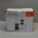 KOIOS Smoothie Blender, 900W Personal Blender for Shakes and Smoothies for Kitchen with 2 Portable Cups 22oz, Single Serve Smoothies Maker Mixer for Juices, Nutritious Recipe, Grey Blue