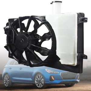Engine Radiator Cooling Fan Assembly Replacement for Elantra 2017-2019