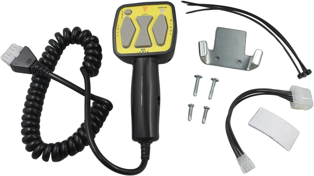 Snow Plow Handheld Controller Compatible with Meyer Diamond 22154 22690 SAM 1306901 Straight Blade Plows 6 Pin Plug Hand Held Controller