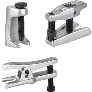 3Pcs Universal Ball Joint Separator Set, Tie Rod End Extractor Kit Ball Joint Puller Removal Tool for Front End Service on Most Cars/Trucks/ATVs