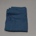 DANCURTON Teal Valance for Windows Kitchen 18 Inch Length Rod Pocket Farmhouse Semi Privacy Green Blue Linen Valance Curtain for Boys Bedroom Living Room Short Valances for Small Bathroom Turquoise