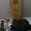 Portable Chairs for Adults Foldable, Fast Setup, Lightweight & Small Folding Chair with Cup Holder, Side Pocket and Carry Bag - Support 350 LBS (Black)