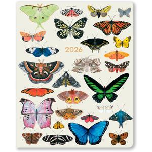 High Note 2026 Monthly Planner, 17-Month Calendar Book with Flexible Softcover, Aug 2025 to Dec 2026 Planner with Goals and Project Pages, 7.75" x 9.75" Orders of The Animals