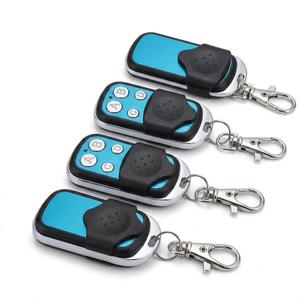 4 pcs Rf Remote Control With Learning Code And Metal Buttons