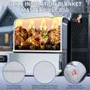 Grill Thermal Insulated Blanket for Masterbuilt Gravity Series 800 Charcoal Grill, fits MB20040221 Gravity Series Grill Smoker Insulation Blanket for Winter Cooking