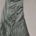 DUJUIKE Bed Headboard Slipcover, Stretch Bed Headboard Cover, Dustproof Protector Cover for Linen Fabric Tufted Upholstered Headboard (Cypress Green, Queen Headboard Length (59"-67")), Cypress Green 