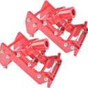 2Pcs Wall Jack, Rated Up to 1,000 lbs, Use with 1.5'' x 3.5'' Fir Poles and 1'' Od Steel Pipe, Portable Cast Iron Wall Jacks for Framing, Lifting Wall Beams