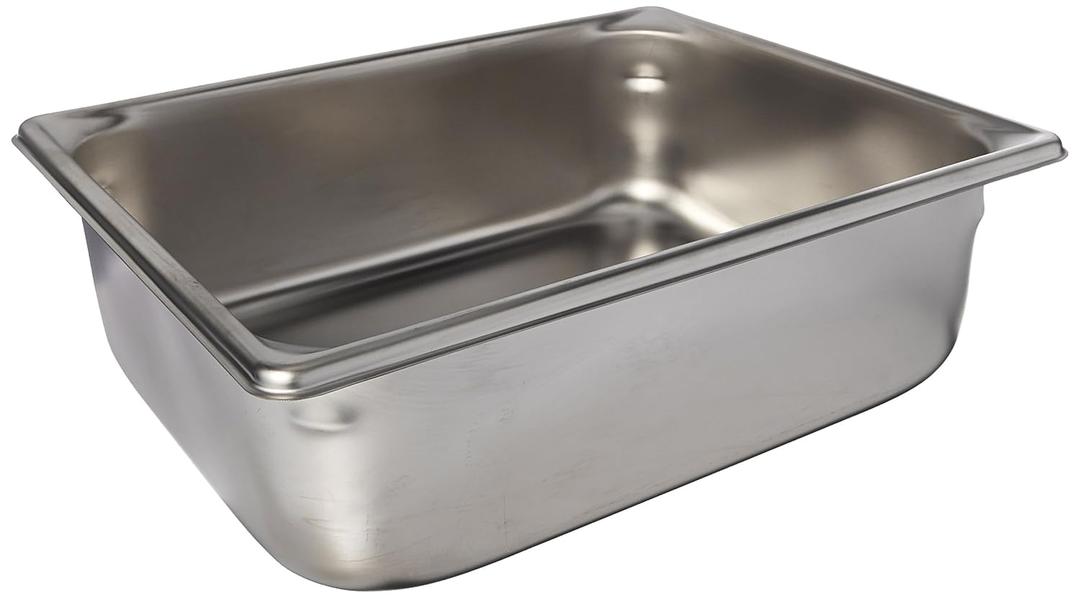 Vollrath 4" Deep Super Pan V Stainless Steel Half-Size Steam Table Pan
