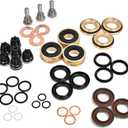 Compatible For General Pump Rebuild 20mm Kit  Replacement Packing Kit for 20mm Pressure Washer Pump Complete Pressure Washer Seal Kit Set for T1011 TS1011 TS1511 TS2021 TS2011 TS1021 Series Pumps