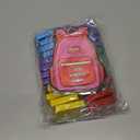 4E's Novelty 24 Pack Classroom Valentine Cards with Tic Tac Toe Keychains Games, Bulk Valentines Day Cards & Gifts for Kids School Valentines Classroom Exchange, Valentines Party Favors