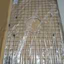 Sink Bottom Grid 27-1/2" x 14-1/4", Centered Drain with Corner Radius 3-1/2", stainless steel sink grid for sink protectors for kitchen sink