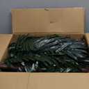 OUSHENG Lighted Palm Tree Bar Outdoor Christmas Decorations Decor, Light Up LED Artificial Fake Faux Trees Lights for Outside Patio Yard Pool Porch Deck Party Tropical, 6FT