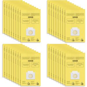 Vacuum Bags Replacement for Kenmore Canister C/Q 50555 50557 50558 and Panasonic Type C-5 Vacuums - Premium Vacuum Cleaner Dust Bag, 36 Pack
