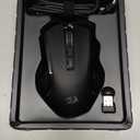 Redragon M612 Predator RGB Gaming Mouse, 8000 DPI Wired Optical Mouse with 11 Programmable Buttons & 5 Backlit Modes, Software Supports DIY Keybinds Rapid Fire Button (Black)