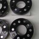 GAsupply 5x4.75 to 5x4.5 Wheel Adapters, 5x120.65mm to 5x114.3mm Wheel Spacers Adapters 1.25 inch Thick 74mm Hub Bore 12x1.5 Studs