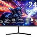 XUNDEFINED 24 Inch 144Hz Gaming Monitor with Speaker, FHD(1920 x 1080) Frameless IPS Computer Monitor with Freesync, 100% sRGB, Low Blue Light, VESA, HDMI, VGA Port for Gaming, Home Office Working