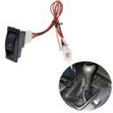 12V Universal Power Window Switch Kit, Wiring Harness kit for 2 Door Vehicles,DIY Conversion to Power Windows