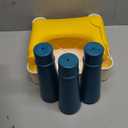 burgkidz Plastic Kids Chair, Durable and Lightweight, 9.3" Height Seat, Indoor or Outdoor Use for Ages 2 and Up (Macaron)