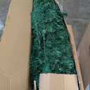 7 ft. Green PVC Hinged Xmas Pine Artificial Christmas Tree