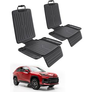 TPE Car Seat Protectors for Child Car Seat, Waterproof Carseat Mat
Non-Slip Backing No Imprints Durable, Back Seat Cushion Pad & Backrest & Kick Mat Set Accessories for SUV Truck Sedan, 2 Pack