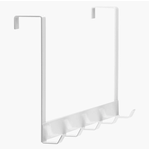 Door hanger 5 hooks, white