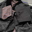 YFFUSHI Men's 3 Piece Suit Slim Fit Jacquard Tuxedo 1 Button Shawl Collar Blazer Vest & Pants for Wedding Formal Prom