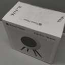 2026 Upgraded Portable Electric SpaceHeater Indoor Use, 1000W Energy-Saving PTC Ceramic Heater with Thermostat, 36dB Low-Noise, Overheat & Tip-Over Protection, 2 Modes - Home Bedroom Office (White)