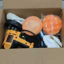 CJC Buffer Polisher - 110V 600W Variable Speed Machine - Random Orbital Buffer for Floor, Car, Furniture, Metal Waxing and Polishing With Professional Buffing Kit(16pcs)