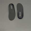 Plantar Fasciitis Feet Insoles Arch Supports Orthotics Inserts Relieve Flat Feet, High Arch (Mens 4-4 1/2 | Womens 6-6 1/2) (Gray)