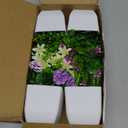 Der Rose 4 Pack Small Fake Plants Mini Artificial Faux Plants Indoor with Flowers Spring Decorations for Home Room Farmhouse Desk House Bathroom Decor