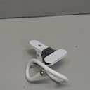 Holicfun Clip Mount for Ring, Blink, Eufy, Google Nest, Wyze, and Arlo Indoor Outdoor Cameras, 40cm Gooseneck Arm, Flexible Adjustment, Strong Clamp, White