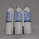 WF3CB Replacement Water Filter, Compatible with Frigidaire WF3CB, Pure Source 3, 706465, 242069601, 242086201, 242017800, WF425, Height 9 inches, Pack of 3