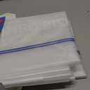 20 Gallon Heavy Duty Jumbo Storage Bags with Handle  24" x 34" Resealable Zipper Top, Oversized Storage Solution for Clothes, Food, Pillow, Bedding, Household, BPA-Free, Pack of 5, 6 Mil Thick