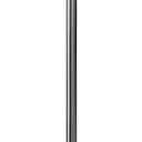 Adesso Brushed Steel Floor Lamp with White Lampshade Modern Accent Light for Bedroom, Living Room, and House Dcor, 60.5 Tall