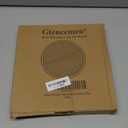 Black Wooden Decorative Tray for Home Decor Sink Vanity Trays Bathroom Accessories Perfume Soap Trays Countertop Wood Riser for Kitchen Counter Candle Pedestal Stand Round Coffee Table Tray