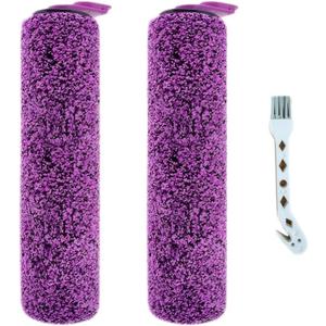 Aimery Hydroduo Brushroll/Vacuum Roller Brush Replacement Parts for Shark Hydroduo Cordless Wet Dry Hard Floor Cleaner Vacuum WW201/WW200/WW201q-2 Brush Roll and 1 Cleaning BrushBlack or White