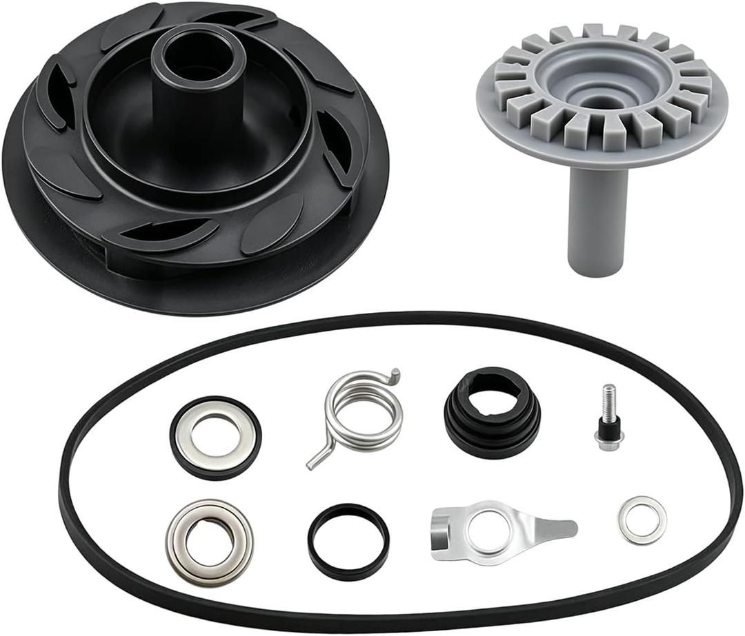 Dishwasher Drain and Wash Impeller Kit for Whirlpool, Kenmore, Kitchen Aid, Maytag Dishwashers 675806 Replacement