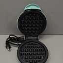 DASH Mini Maker Waffle Maker Iron -Aqua