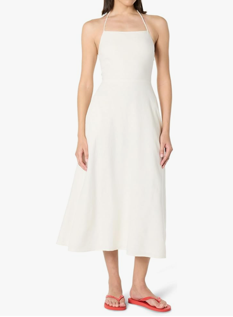 The Drop Women's Halter Midi Dress, XX The Drop Women's Halter Midi Dress, XX