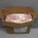 Amazon Basics Fleece Throw Blanket, Reversible Decorative Hearted Pattern for The Bed, Couch and Sofa, 50" W × 60" L, Pink Heart