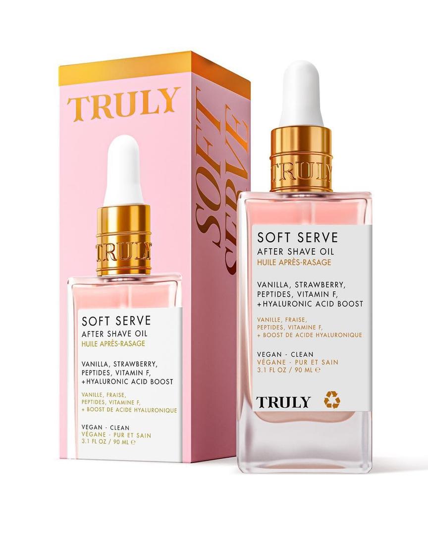 Truly Beauty Luxury After Shave Oil | Soothing & Hydrating Treatment to Prevent Ingrown Hair For Smooth, Irritation-Free Skin for Daily Use (3.1 Fl Oz)