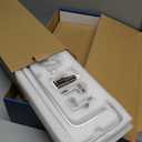 VOLPONE Glass Bathroom Shelf 15.7in Bathroom Shelf Wall Mounted Floating Glass Shelves with Towel Holder Glass Shelf for Bathroom 2 Tier (Sliver)