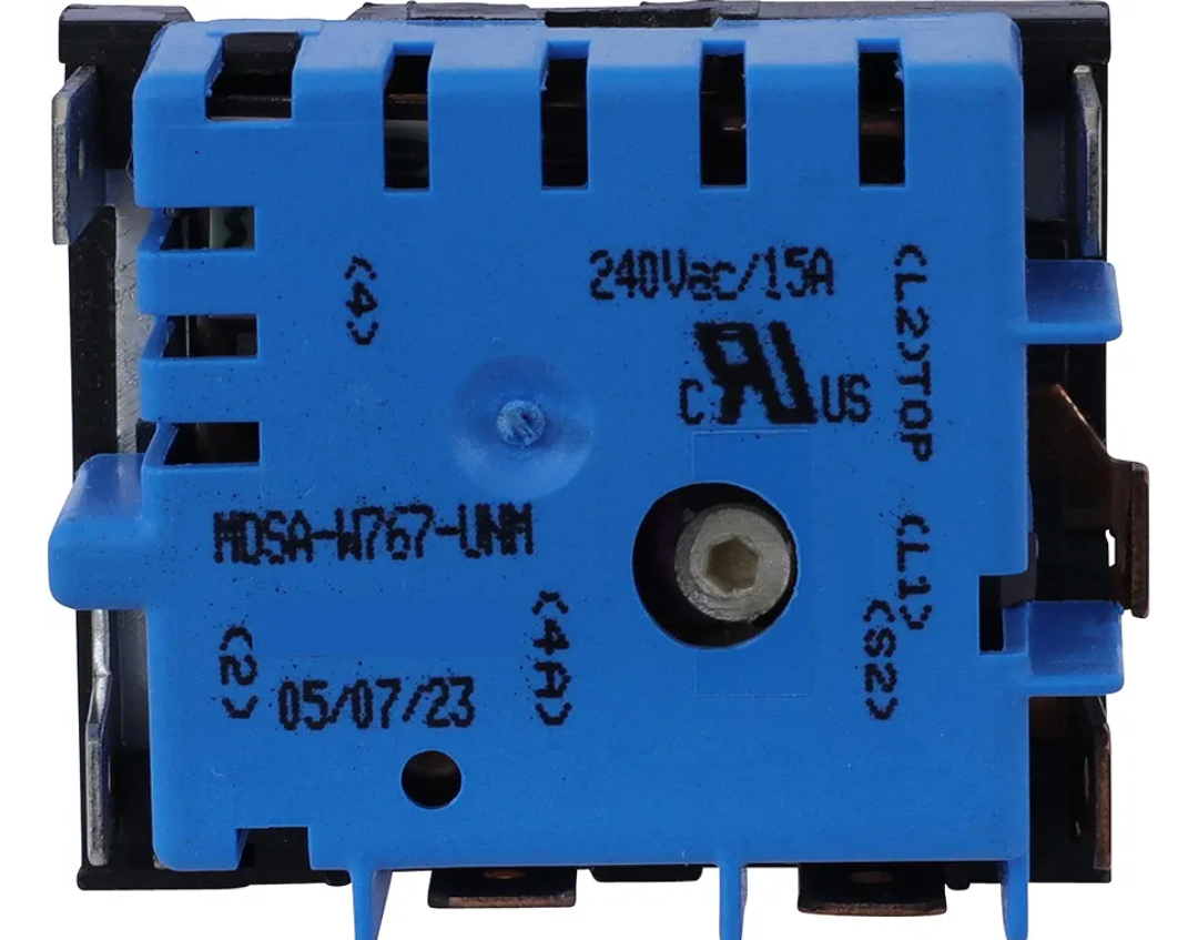 Kitchen Basics 101 Upgraded WB24X25013 Range Stove Oven Element Infinite Control Switch Compatible with GE PS11729102, MDSA-W767-UNM, AP5999509, PS11729102 Genuine Part Models JB6, JB7, JB8, JBS, JS6