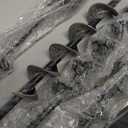 Ground Anchors Screw in - Heavy Duty Trampoline Anchors/Stakes for High Wind, 4 Pack Earth Anchor Kit with Straps and Wrenches for Swing Set, Trampolines, Shed, Mobile Home, Carport, Gazebo