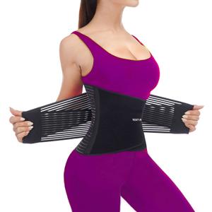 TESETON Back Brace for Men and Women, Back Support Belt Relief Lower Back Pain Herniated Disc, Sciatica, Scoliosis, Breathable Mesh, Lumbar Support Belt with 8 reinforced Bones 02 Black-M