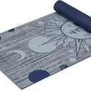 Gaiam Yoga Mat - Premium Print Reversible Extra Thick Non Slip Exercise & Fitness Mat for All Types of Yoga, Pilates & Floor Workouts