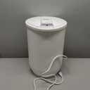 Ultra Large Capacity Towel Warmer Bucket, Rapid Heating with Timer, One-Button Control, Safety Lock, Perfect for Home and Spa (White)